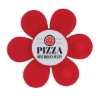 Fafa Flower-Shaped Tactile Fidget Spinner - Red