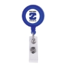 Delfino Badge Holder with Crocodile Clip - Blue