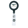 Delfino Badge Holder with Crocodile Clip - Smoke