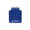Dimple Silicone Push Pop Notebook - Blue