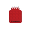 Dimple Silicone Push Pop Notebook - Red