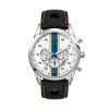 42mm, Ss, Silver Case, Chrono Mvt, Dte - Brushed Silver