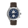 44.2mm, Ss, Silver Case, Chrono Mvt, Dte - Brushed Silver