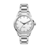 34mm Ss, Silver Case, 3-Hand Mvt, Dte - Polished Silver