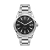 42mm Ss, Silver Case, 3-Hand Mvt, Dte - Polished Silver