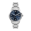 34mm Ss, Silver Case, 3-Hand Mvt, Dte - Polished Silver