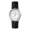 Wc4215 22mm Steel Silver Case, 3 Hand Mvmt, Silver Dial, Dte Display, Leather Strap, Flat Mineral Cr - Silver