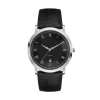 40mm, Ss, Silver Case, 3-Hand Mvt, Dte - Polished Silver