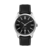 42mm, Silver Metal Case, 3-Hand Mvt, Dte - Brushed Silver
