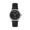 33mm, Silver Metal Case, 3-Hand Mvt, Dte - Brushed Silver