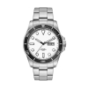 42.5mm, Ss, Silver Case, Bk Bezel, 3-Hand Mvt, Day-Dte