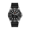 42.5mm, Ss, Silver Case, Bk Bezel, 3-Hand Mvt, Day-Dte