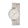 34mm, Silver Metal Case, 3-Hand Mvt - Polished Silver