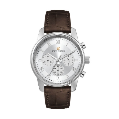41mm, Silver Metal Case, Chrono Mvt