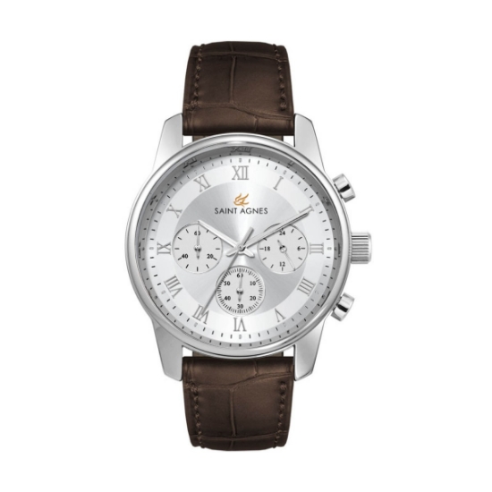 41mm, Silver Metal Case, Chrono Mvt