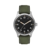 40mm, Silver Metal Case, 3-Hand Mvt - Matte Silver