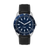 42mm, Ss, Silver Case, Bl Bezel, Automatic Mvt, Dte