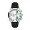 42mm, Ss, Silver Case, Chrono Mvt, Dte - Brushed Silver