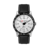 43.5mm, Ss, Silver Case, Bk Bezel, 3-Hand Mvt, Dte