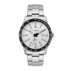 Wc8434 43.5mm Steel Matte Silver Case, 3 Hand Mvmt, Silver Dial, Dte Display, Bk Rotating Bezel, Sil