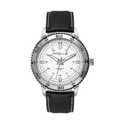 46mm, Silver Metal Case, 3-Hand Mvt