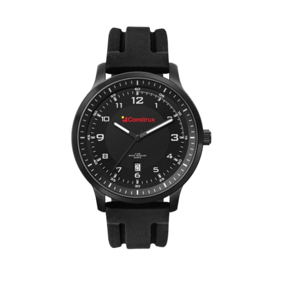 45mm, Black Metal Case, 3-Hand Mvt, Dte