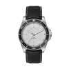 42.5mm, Ss, Silver Case, Bk Bezel, 3-Hand "Solar" Mvt