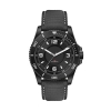 42.5mm, Ss, Silver Case, Bk Bezel, 3-Hand "Solar" Mvt