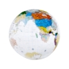 16" World Globe Beach Ball - Clear