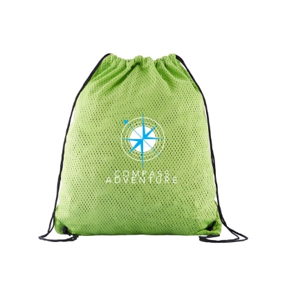Sports Jersey Mesh Drawstring Bag