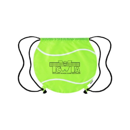 Tennis Ball Drawstring Bag