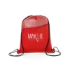 Hexagon Pattern Non-Woven Drawstring Backpack
