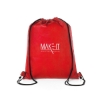 Hexagon Pattern Non-Woven Drawstring Backpack