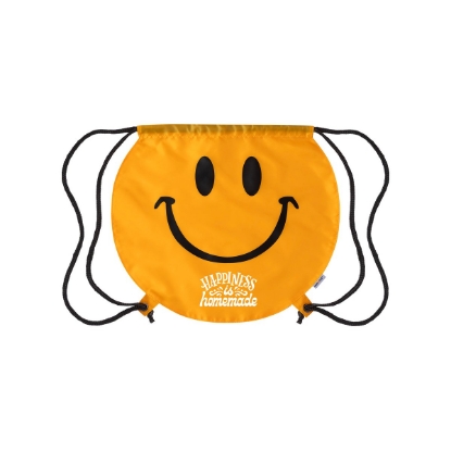 Smiley Face Drawstring Bag