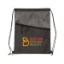 Tonal Heathered Non-Woven Drawstring Backpack