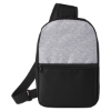 Patchwork Eco Friendly Crossbody Sling Bag - Black