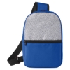 Patchwork Eco Friendly Crossbody Sling Bag - Royal Blue