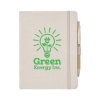 Hemp Journal Notebook & Pen 6" X 8.0125"