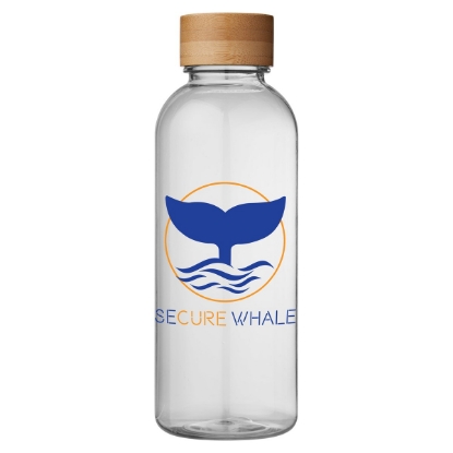22 oz Hydration Bottle With Bamboo Lid