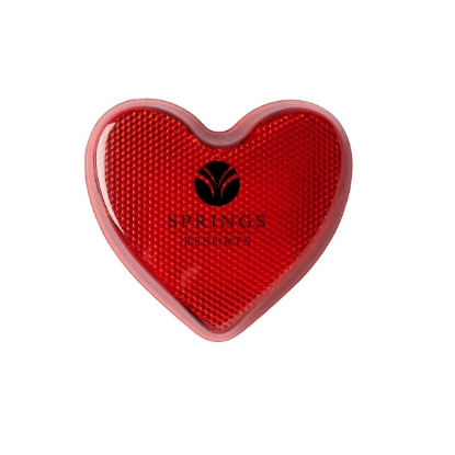 Heart Flashing Clip On Safety Button