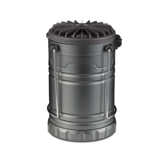 Duo Camping Lantern-Style Flashlight And Fan