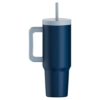 40 oz Aspen Vacuum Insulated Stainless Steel Tumbler With Handle - Mountain Blue