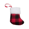 Stocking Holiday Christmas Ornament - Buffalo Plaid