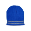 Reflective Knit Beanie - Blue-Reflex