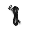 Light-Up-Your-Logo 10' 2-in-1 Cable - Black