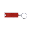Deco LED Flashlight With Keychain - Red