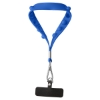 Push Pop Wrist Strap Keychain With Phone Holder - Royal