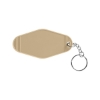 Recycled ABS Motel Keychain - Summit Sand
