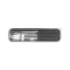 Cutlery Set In Plastic Case - Black