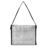 Denim Pattern Non-Woven 6-Pack Lunch Cooler Bag